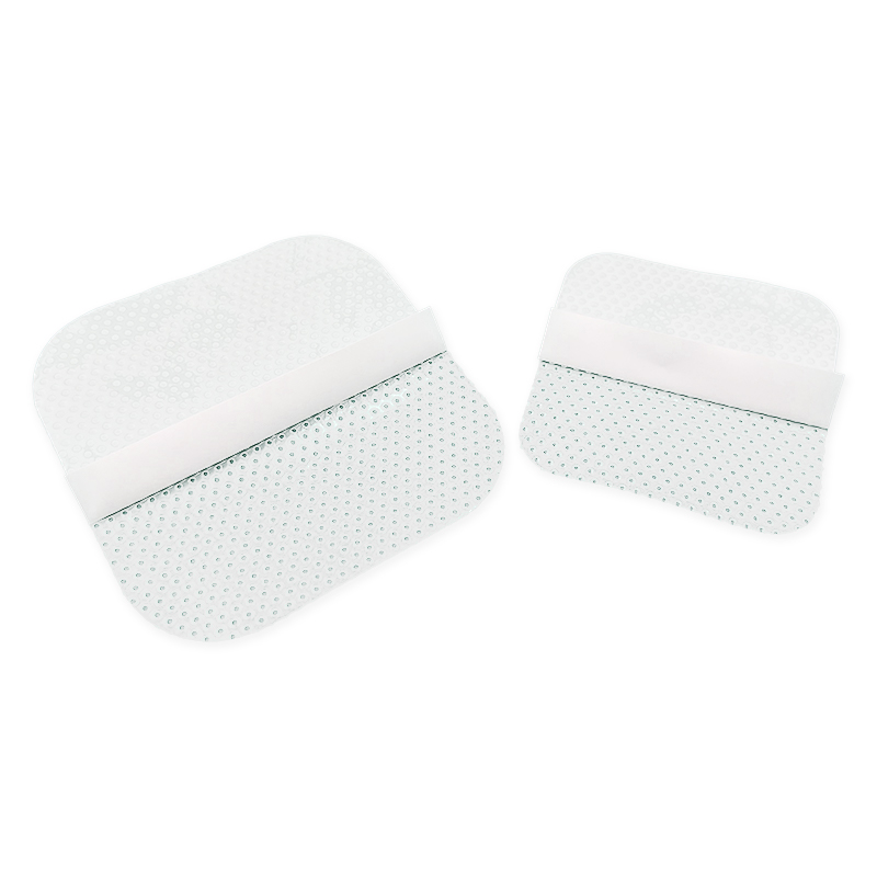 Condimento a strati di contatto con ferita in silicone