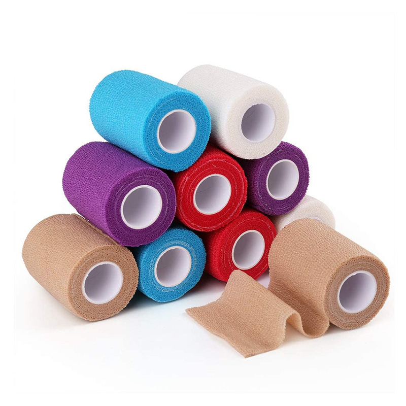 Bendaggio coeso sportivo assortito elastico premium 