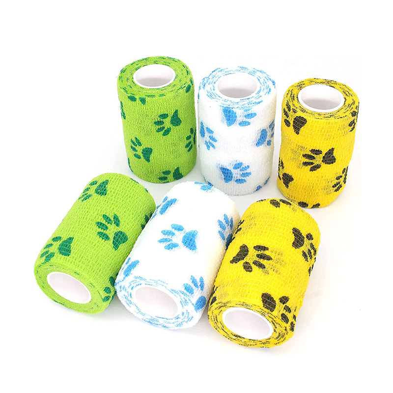 Bendaggio coeso non tessuto economico per cani