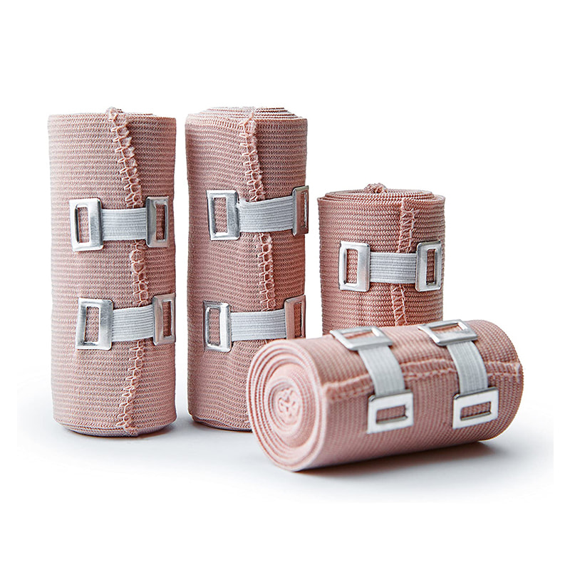 Elastico Bandage Wrap, fasciatura a compressione Bandage per gambe, caviglia, ginocchio