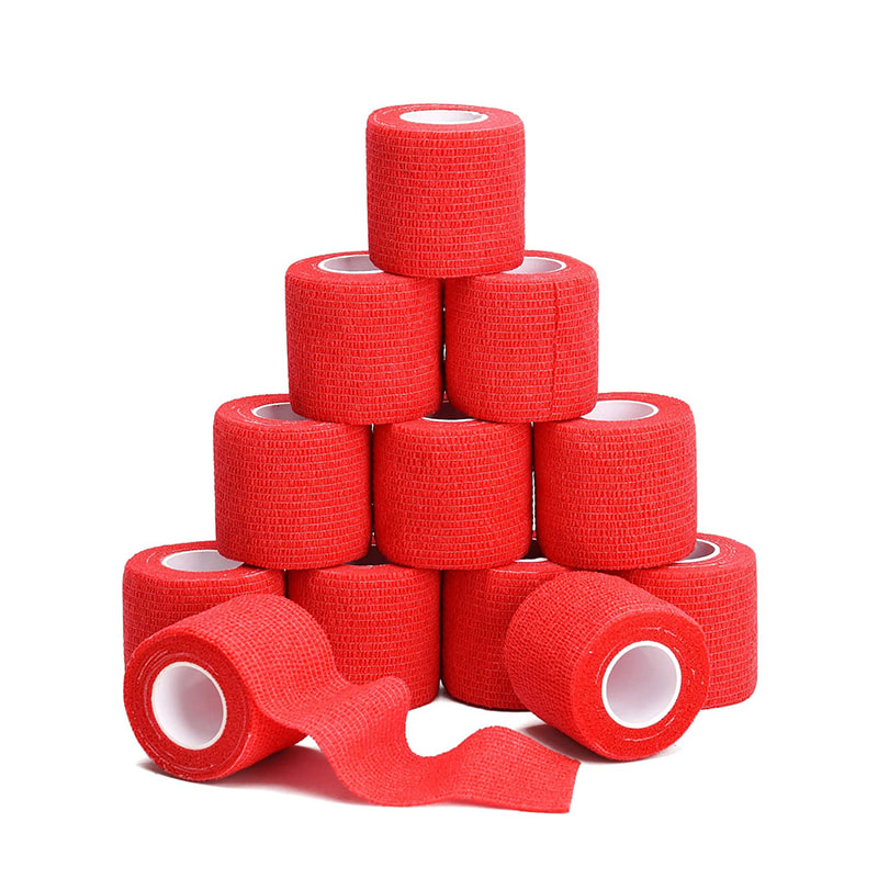 Bendaggio coeso di fitness sportivo elastico assortito