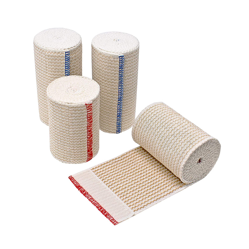 Bendaggi sportivi elastici di cotone riutilizzabile a compressione premium