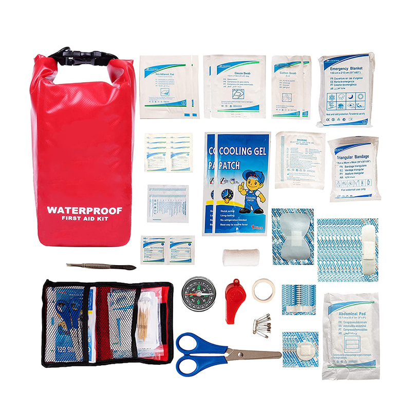 Borsa asciutta impermeabile Borsa kit di pronto soccorso per kayak 