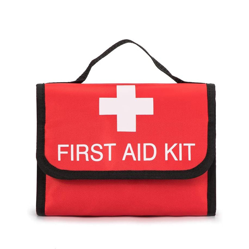 Piegabile piccolo sacchetto di pronto soccorso vuoto per automobilistico Sport Outdoors Travel 