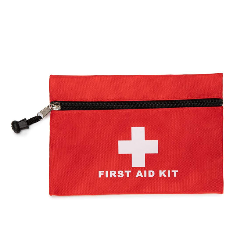 Borsa di pronto soccorso vuoto di emergenza medica per auto da viaggio per campeggio per escursioni 