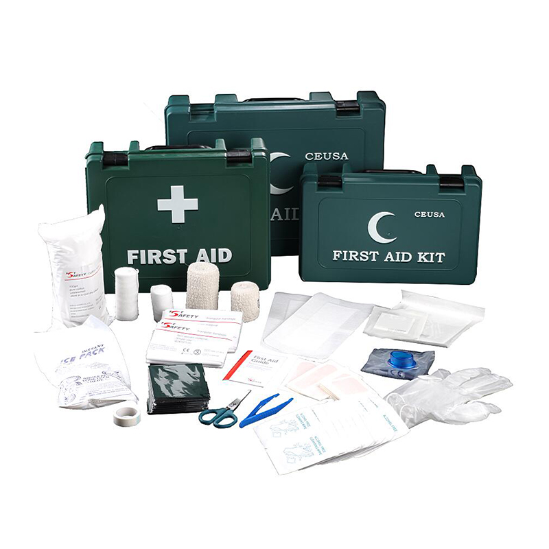 Dustproof Green Vero Employ Plastic First Aid Box per il viaggio in auto 