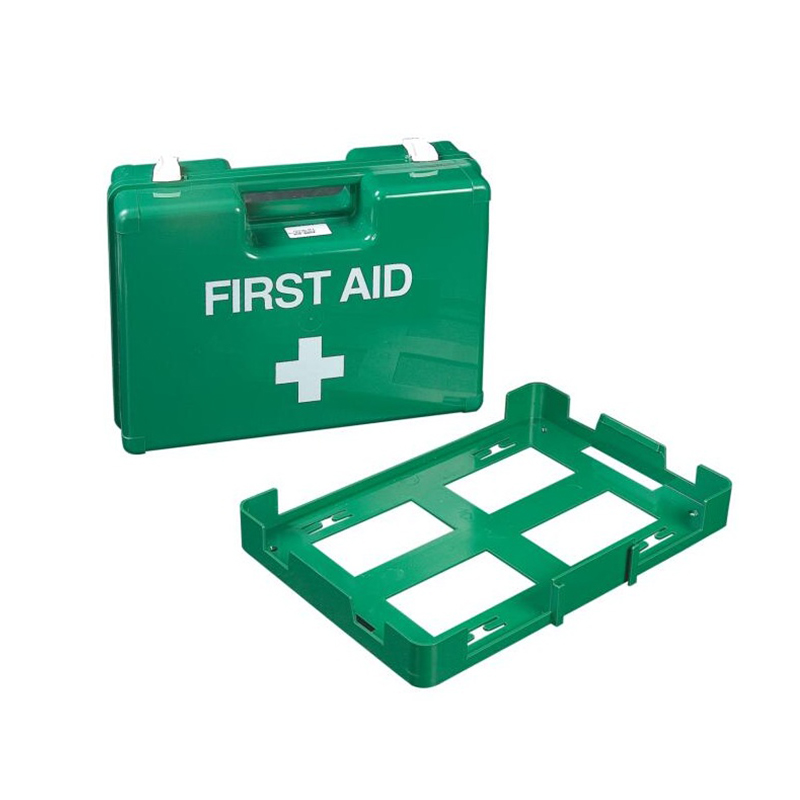 ABS medico di plastica di plastica vuota di primo soccorso con divisore e gancio da parete 