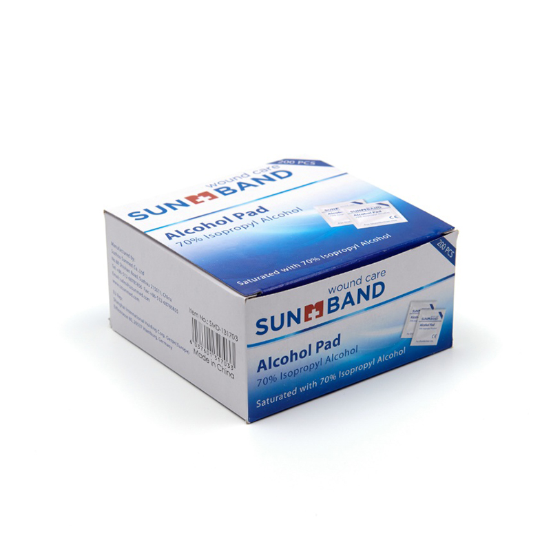 Alcool in cotone sterile medico pred con 70% isopropil 