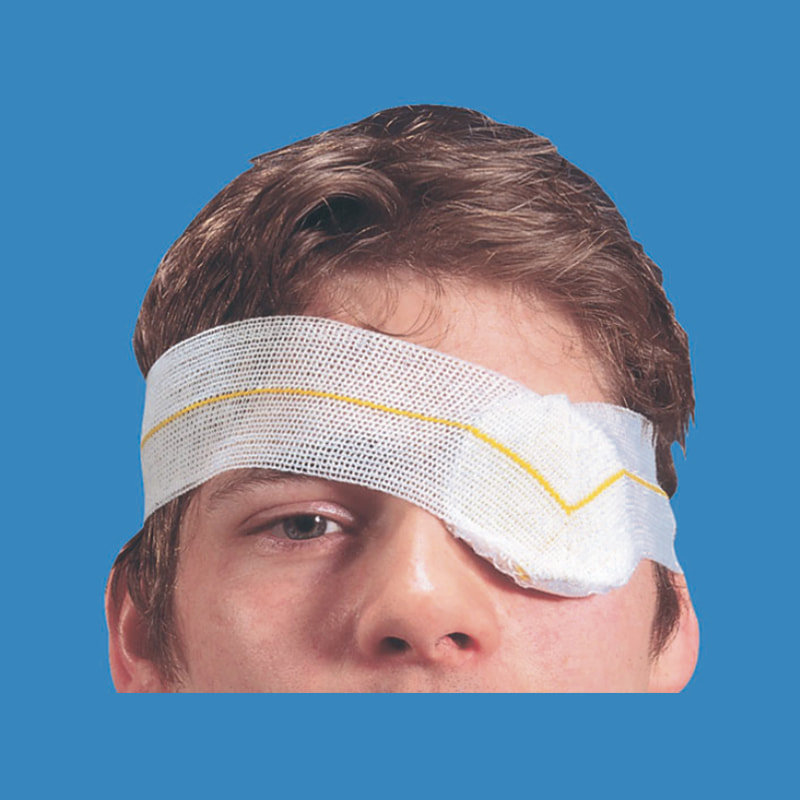 Eye Pad con anello a maglia