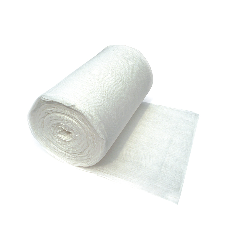 Rotolo di garza di cotone medico assorbente standard CE