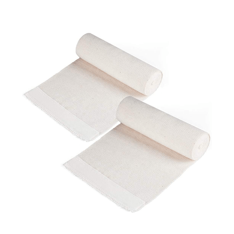 COMPRESSIONE Supporto in cotone Bandata elastica di pronto soccorso per cura della ferita